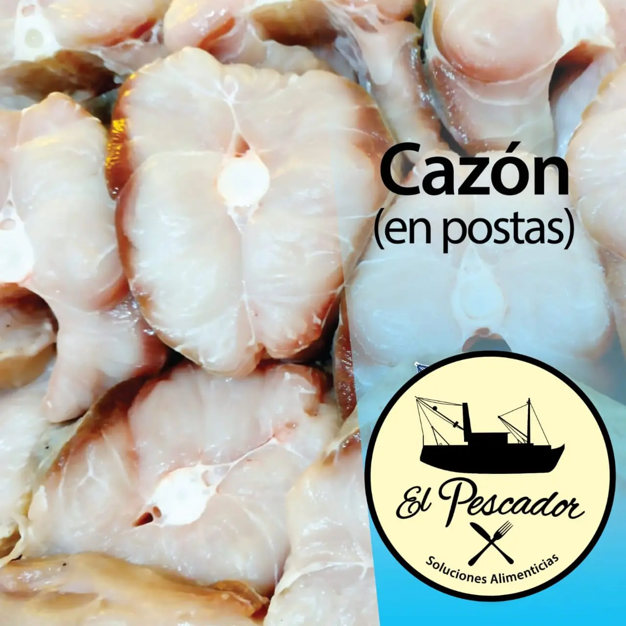 Delivery de Cazón en Postas (rodajas) a domicilio | El Pescador Multiconsumo