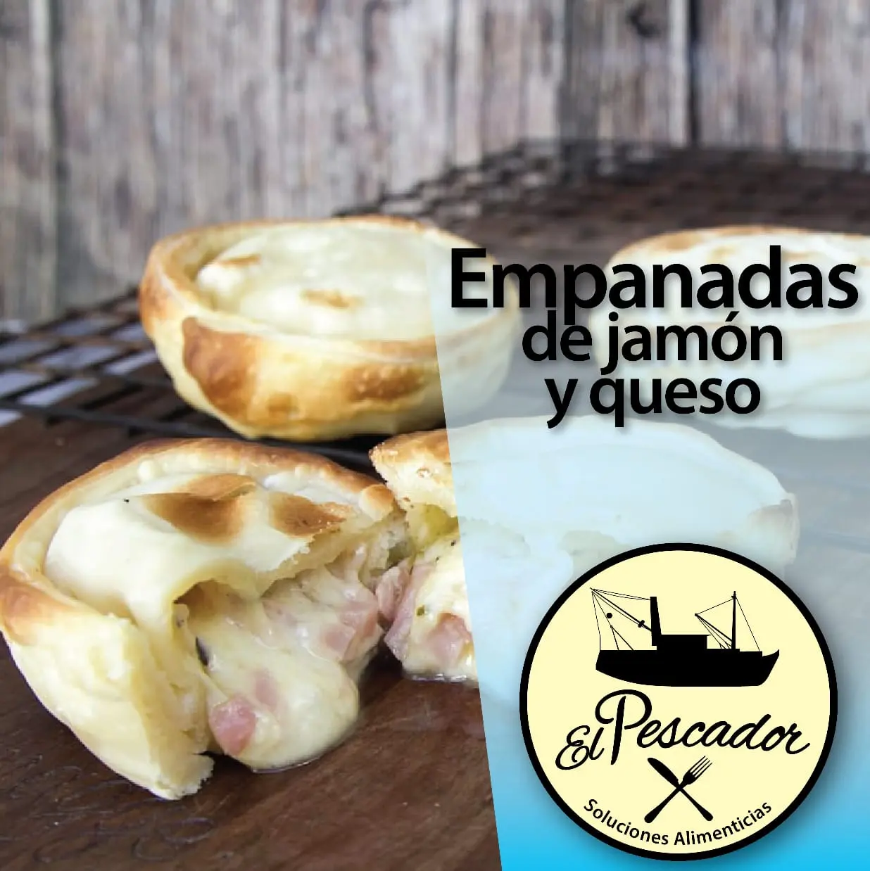 Delivery de Empanadas de Jamón y Queso a domicilio | El Pescador Multiconsumo