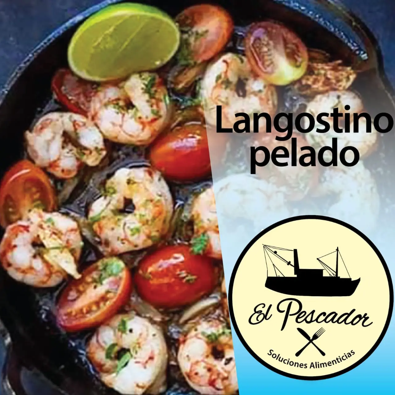 Delivery de Langostino Pelado a domicilio | El Pescador Multiconsumo