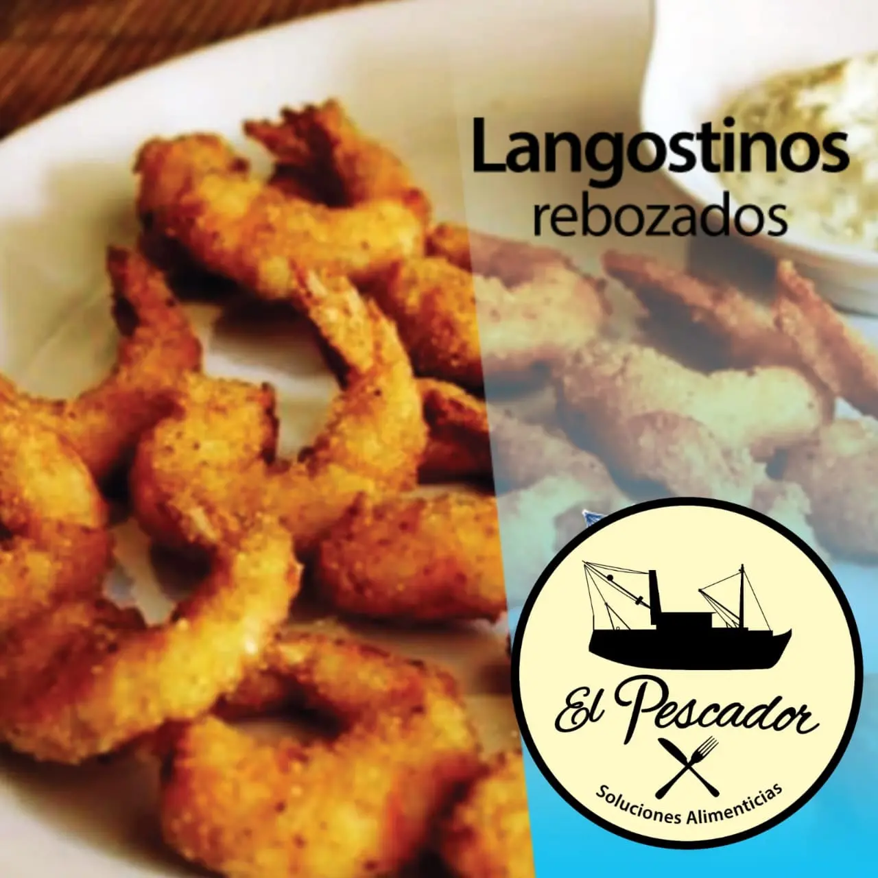 Delivery de Langostinos Rebozados a domicilio | El Pescador Multiconsumo