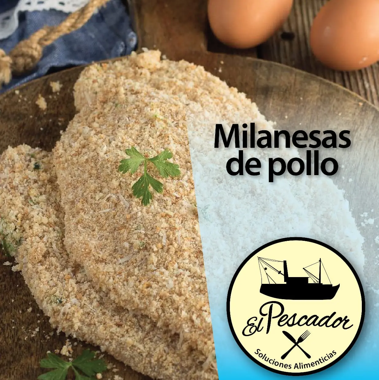 Delivery de Milanesas de Pollo a domicilio | El Pescador Multiconsumo